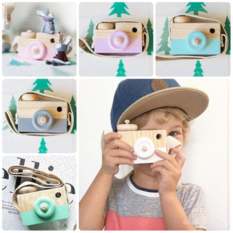 Lovely Home Decor Nordic Camera Toys For Baby Kids Room Decor European Style Furnishing Articles Child Birthday Christmas Gifts ► Photo 1/6
