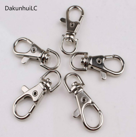 Durable Metal Carabiner Clip Style Spring Key Chain Keyring ► Photo 1/6