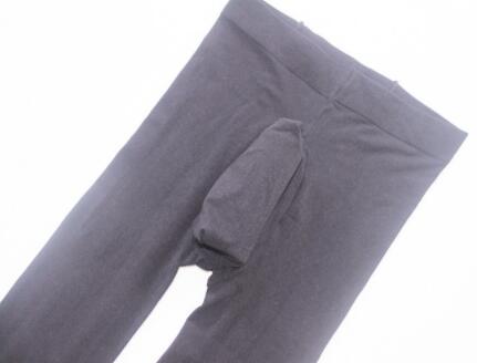 Men's Gay Glossy Pantyhose Sheer Stockings Tights Sheath Lingerie Underwear Grey 