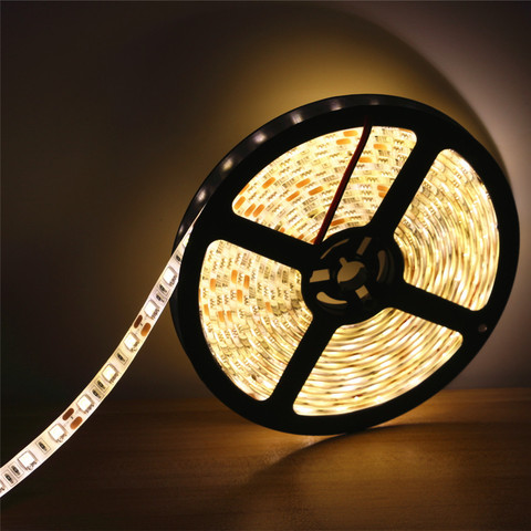 High Bright 0.5/1/2/3/4/5m 5050 Flexible LED Strip light 12V 60LEDs/m ip65 Waterproof Holiday LED Tape Ribbon Light Car Lamp ► Photo 1/1