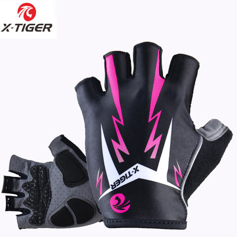 X-Tiger Pro Women Shockproof Cycling Gloves Fitness Female Sport Bike Gloves Motorcycle Mountain Road Bicycle Riding Gloves ► Photo 1/6