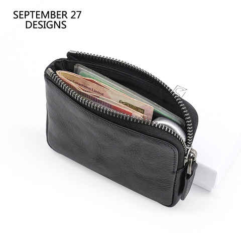 Coin Purse Original Leather Money Bag Mini Wallets Women First