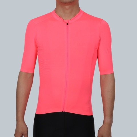SPEXCEL 2022 NEW Fluorescence Pink PRO TEAM AERO 2 Cycling jersey short sleeve Men  women Newest technology fabric Best Quality ► Photo 1/6