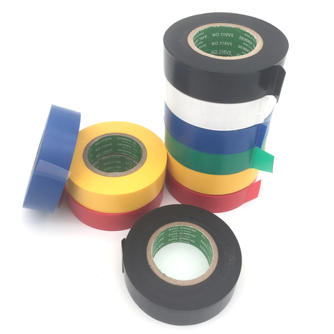 18mmx27m PVC Electrical Tape Electrical Insulation Adhesive Tape Waterproof Repair Tape for Cable Wiring Loom Harness Tape ► Photo 1/4