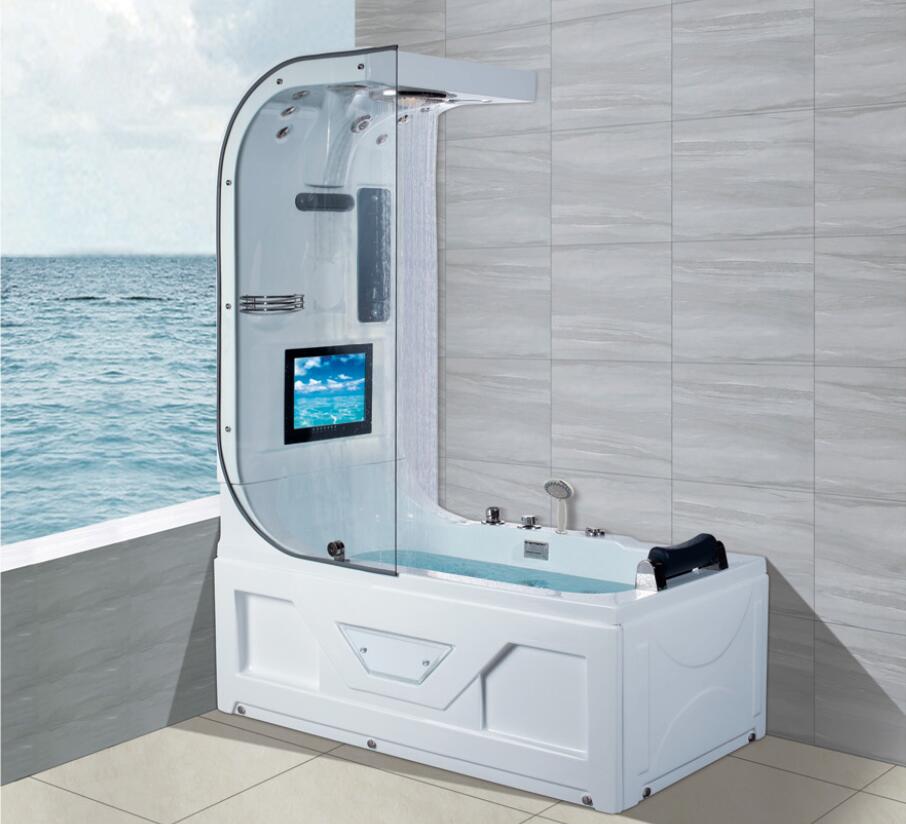 Review On 1600 Luxury Whirlpool Bathtub, Tv For Bathroom Shower