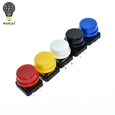 WAVGAT 12X12MM Big key module Big button module Light touch switch module with hat High level output for arduino usb DIY Kit ► Photo 1/6