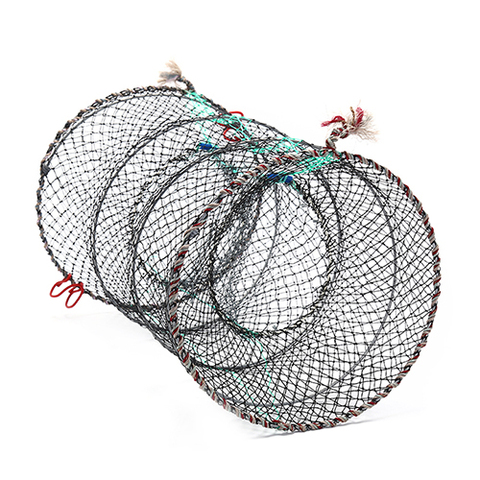 1pc Fishing Collapsible Trap Cast Keep Net Crab Crayfish Lobster Catcher Pot Trap Fish Net Eel Prawn Shrimp Live Bait Hot Sale ► Photo 1/6