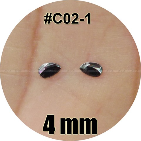 4mm 3D #C02-1 / Wholesale 500 Soft Molded 3D Holographic Fish Eyes, Fly Tying, Jig, Lure Making ► Photo 1/1