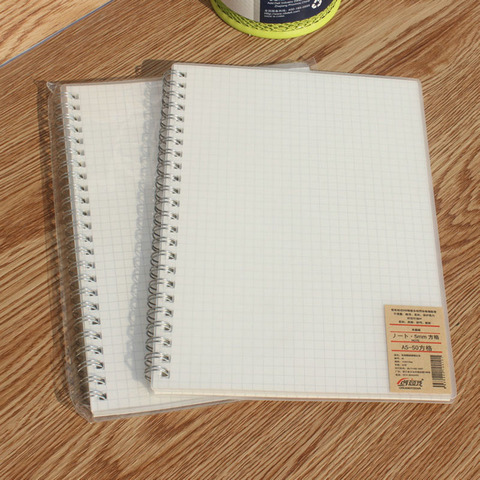 1pcs 50 Sheets Simple Grid Notebook Practical Office School Notepad Creative Drawing Graffiti Book Daily Memos Notebook ► Photo 1/6
