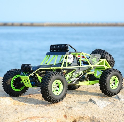RC Car WLtoys 12428 4WD 1/12 2.4G 50km/h High Speed Monster Truck Radio Control RC Buggy Off-Road RTR Updated Version VS A979-B ► Photo 1/1