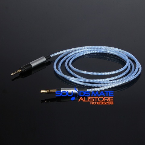 Upgrade Silver Plated HIFI Cable For Audio Technica ATH-M50x ATH-M40x DJ Headphone 3 Color Select ► Photo 1/6