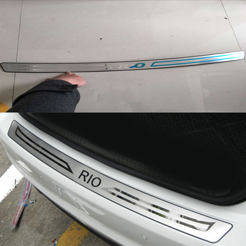 Buy Online 1pcs Car Styling Stainless Steel Inner Rear Bumper Protector Sill Trunk Covers Trim For Kia Rio Sedan 11 16 Car Accessories Alitools Buy Online 1pcs Car Styling Stainless Steel Inner Rear Bumper Protector Sill Trunk Covers Trim For Kia Rio Sedan 11 16 Car Accessories Alitools