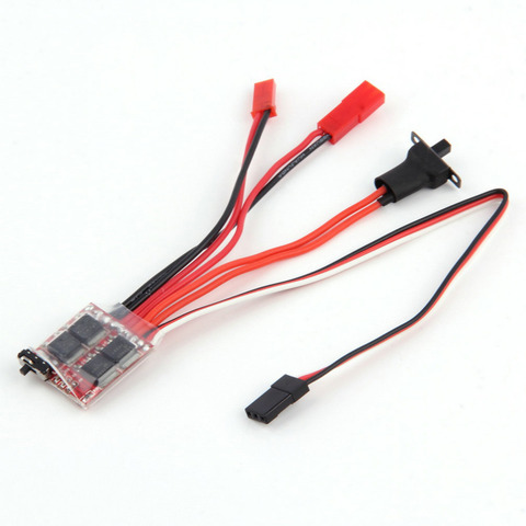 3.0V-9.4V 2KHz Driver Frequency RC ESC 20A 30A Brush Motor Electronic Speed Controller Brake RC Car Boat Tank Helicopters 30AESC ► Photo 1/4