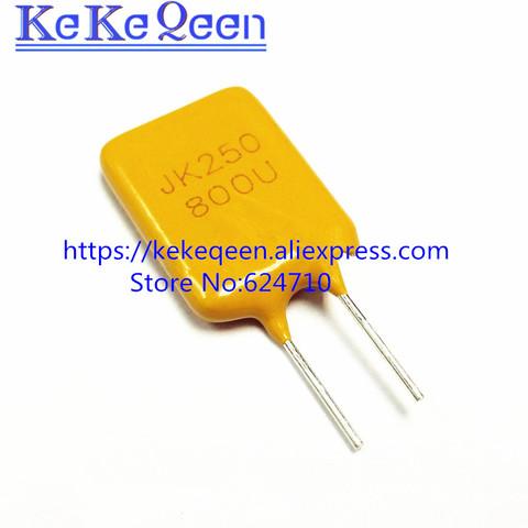 10PCS/LOT Recovery Fuse PPTC JK250-800U JK250 800U 250V 800MA 0.8A PTC Original Authentic ► Photo 1/1