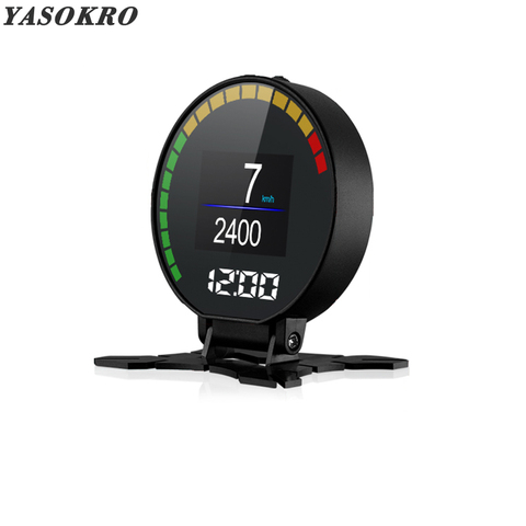 Newest YSR15 OBD2 Heads Up Display Hud Display Car OBD Speed Projector Digital Car Speedometer Mileage Fuel Consumption RPM Temp ► Photo 1/1
