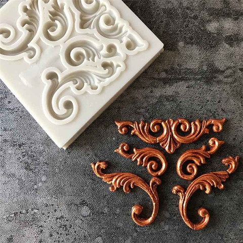 European Decorating Fondant Cake Silicone Mold Candy Biscuits Molds Chocolate Cake Mould DIY Cartoon Kitchen Baking Tools ► Photo 1/6