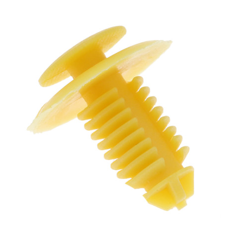 Yetaha Plastic Auto Fasteners Rivet Sill Kick Plate Cover Trim Retainer Clips For Rover 75 Models 8mm Hole Yellow ► Photo 1/6