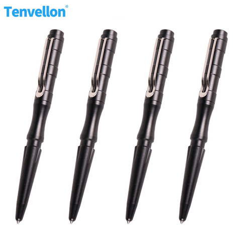 4pcs Self Defense Tactical Pen Black Gray Color Simple Package Personal Emergency Defense Tool Security Protection EDC Tool ► Photo 1/6