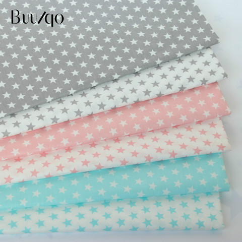 Printed Stars Baby Cotton Twill Fabric For DIY Bedding Cloth Sewing Patchwork Quilting And Fashion Dress Making Fabrics ► Photo 1/5