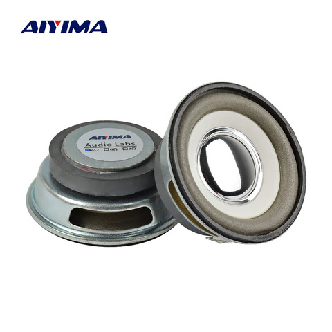 AIYIMA 2Pcs Mini Audio Portable Speakers Altavoz 4 Ohm 3W 50MM 36MM Magnetic Speaker DIY For Home Theater Ses Sistemi ► Photo 1/6