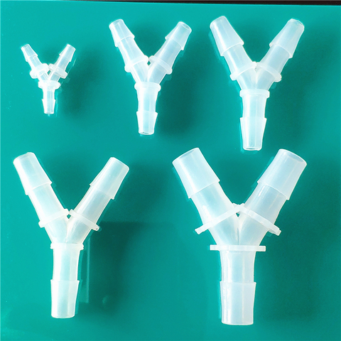 1pcs K501 3.9-12.7mm Y Type Hose Equal Tee Plastic Hose Water Pipe Connectors Joint Aquarium Dropshipping ► Photo 1/4