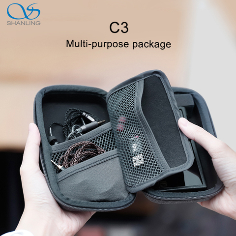 SHANLING C3 Storage Box Anti-pressure Multi-purpose Package for M0 M11 M6 PRO Portable Players Earphone Bag ► Photo 1/6