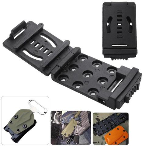 Waist Back Belt Clip K Sheath Scabbard Holster Clamp for Kydex with Screws 
