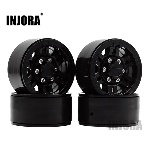 4PCS High Quality Plastic 1.9 Inch Beadlock Wheel Rim for 1:10 RC Crawler Axial SCX10 TAMIYA CC01 D90 D110 Wheel Hub ► Photo 1/4