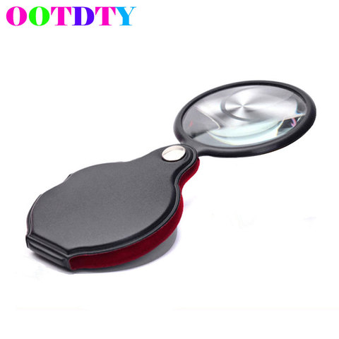 Mini Pocket 6X 58mm Folding Jewelry Magnifier Magnifying Eye Loupe Glass Lens ► Photo 1/1