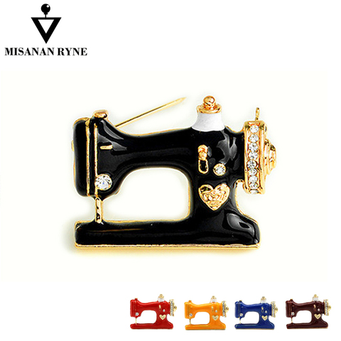 MISANANRYNE Hot Sale Women Men Jewelry Fashion Brooches Pins Palace Sewing Machine 2022 New Arrival High Quality Brooches Pins ► Photo 1/1