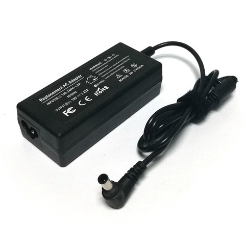 AC Power Supply 19V 3.42A 65W Laptop Adapter Charger For LG PA-1650-43 PA-1650-68 DA-65G19 A16-065N4A DC 6.5*4.4mm pin ► Photo 1/6