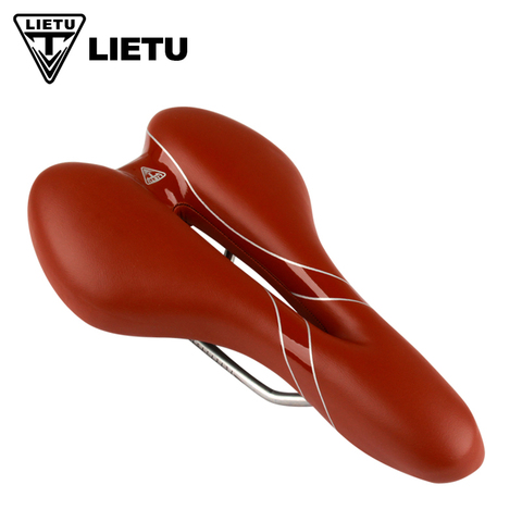 LIETU Bicycle Seat Thicken Bike Saddle Cycling Seat Cycling Saddle MTB Cushion Seat Bicycle Silica Gel Soft Cycling Saddle ► Photo 1/6