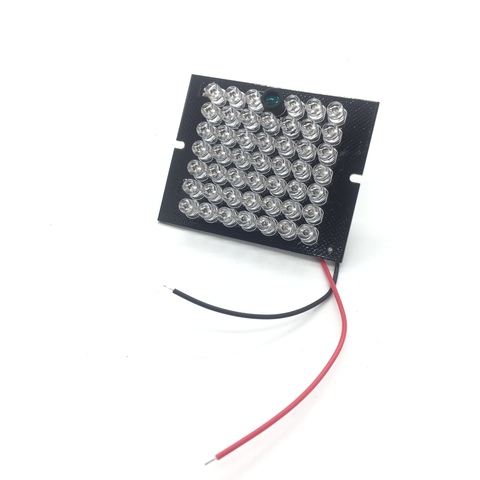 New Invisible illuminator 940NM infrared 60 Degree 48 LED IR Lights PCB for CCTV Security 940nm IR Camera DC12V ► Photo 1/5