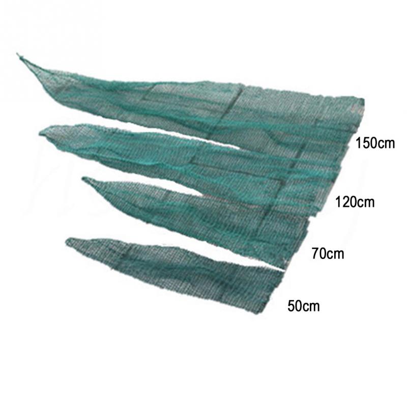 New 50/70/120/150cm Fishing Net Mesh Bag Green Fish Bag Cage Tackle Fishing Landing Tackle accessory tool ► Photo 1/6