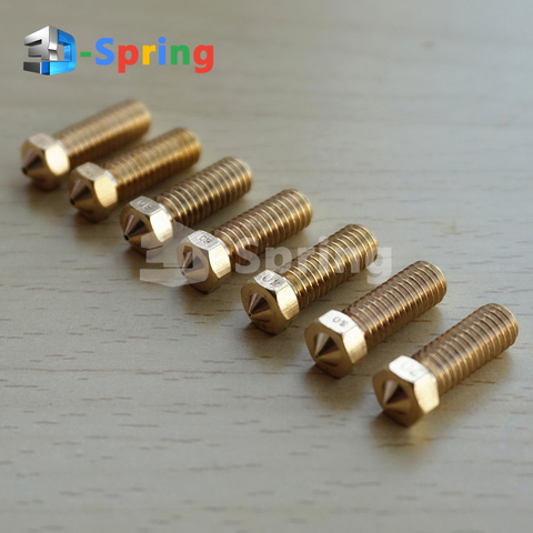 High Speed Volcano Nozzle Sarp Copper (NOT Brass) Stainless Steel 0.2 - 3.0mm Hotend Extruder for 1.75mm 3D Printer Print Head ► Photo 1/1