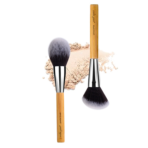 vela.yue Large Powder Brush Synthetic Vegan Face Cheeks Minieral Loose Powder Blusher Bronzer Highlight Contour Makeup Tool ► Photo 1/6