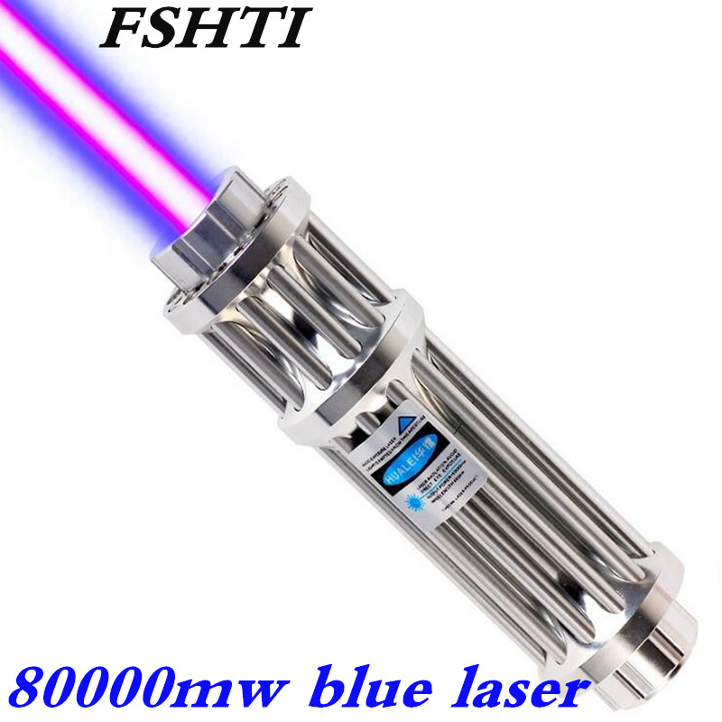 Powerful Blue Laser Pointer 450nm 10000m Focusable Blue Laser