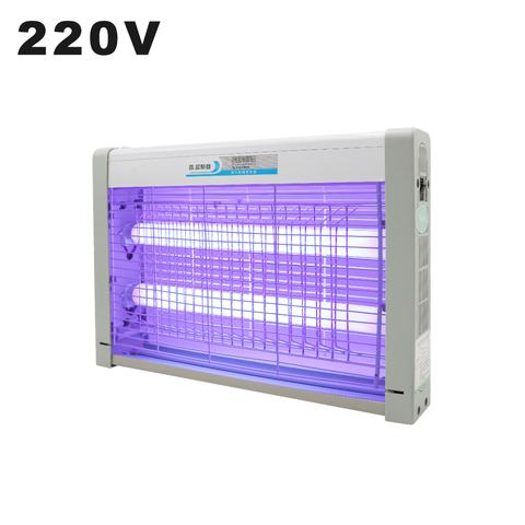 Traditional 220V Electric Shock Mosquito Killer Lamp 6W 10W 12W 20W Moth Fly Trap T5 T8 Ultraviolet Light Tube Insect Bug Zapper ► Photo 1/1