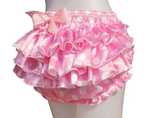Haian  Adult Baby Ruffle Panties Bloomers Diaper Cover FSP06-5 ► Photo 1/1