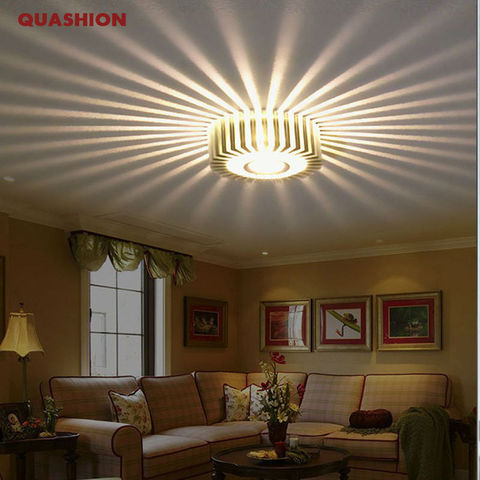 Creative Led Ceiling Light Fixtures Modern Indoor Colorful Decorative Lamp Wall Hall Walkway Porch 1w Aluminum Sconce History Review Aliexpress Er Quashion Housholds Alitools Io - Modern Indoor Ceiling Lights