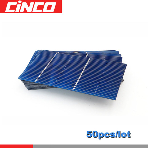 50Pcs/lot 39 52 78 mm DIY Solar Battery Charger Painel Solar Panel DIY Solar Cells Polycrystalline Photovoltaic Module ► Photo 1/1