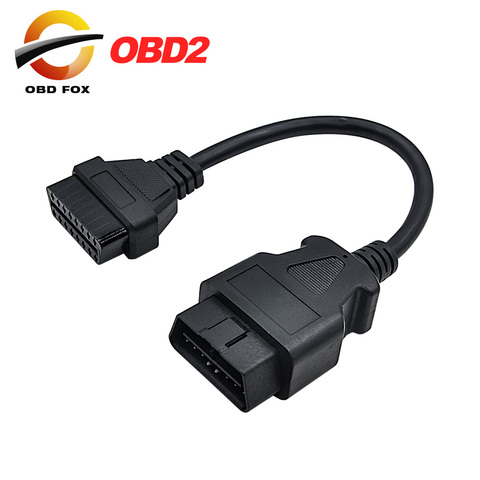 16 Pin Male To 16 Pin Female OBD 2 OBD II Extension Factory OBD2 Adapter For Benz 38 pin Connector for bmw 20 pin Fre shipping ► Photo 1/4