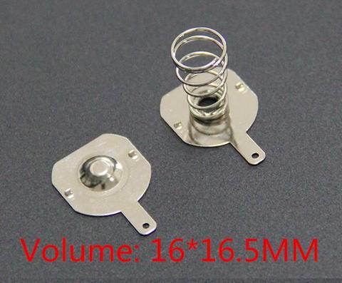 100pcs 18650 positive and negative single contact spring plate ( 50Pairs) 16x16.5mm ► Photo 1/2