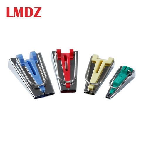 LMDZ Bias Tape Makers Sewing Accessories  6mm 12mm 18mm 25mm bias binding tape maker Domestic Machine Sewing Quilting Tools ► Photo 1/6