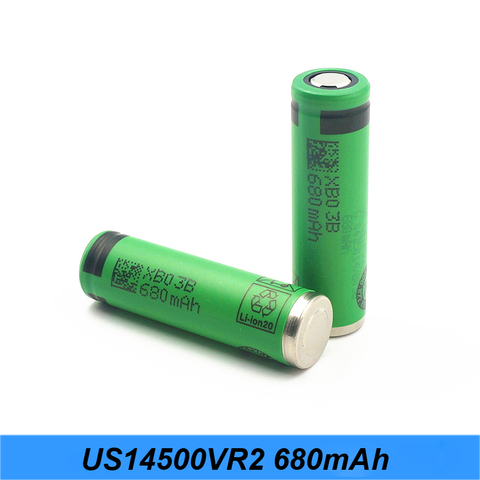 NEW 100% Original Authentic AA size 3.6V 14500 US14500VR2 680mAh Flashlight Battery High Capacity AA 680mAh Turmera          jy7 ► Photo 1/6