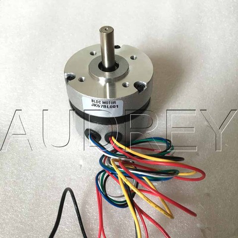 57BLDCS Brushless DC Motor 36V 4000rpm 46W 6.8A Round motor end cover Circle the fuselage Hall feedback 3 phase Commutator ► Photo 1/1