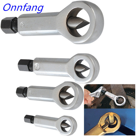 Onnfang 4pcs Nut Remove Break Manually Metal Nut Break Manual Hand Tools Sliding Tooth Nut Splitter Cracker Remover ► Photo 1/6