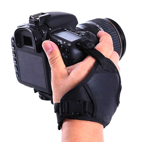 1pc Hand Grip Camera Strap PU Leather Hand Strap For Camera Camera Photography Accessories for DSLR ► Photo 1/6