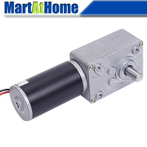 5840-31ZY Turbine Worm Gear DC Geared Motor 12V 24V DC 4.4~70 KG.CM 12~470 RPM Shaft 8mm High Torque ► Photo 1/4