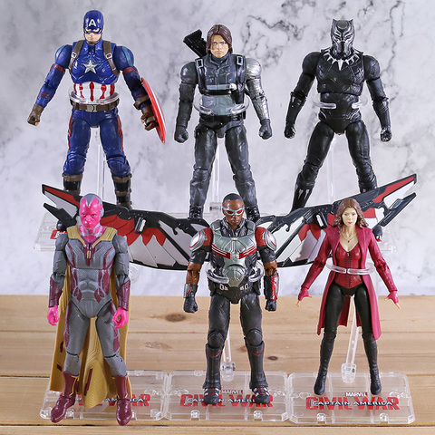 Figurines Avengers Endgame Iron Man Thanos Captain america Hulk Spiderman